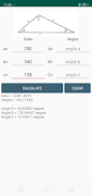 Triangle + Trigonometry + SinCosTan Calculator Pro imagem de tela 2