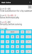 Math Solver - Beta 截图 1
