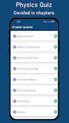 برنامه‌نما Physics Quiz: Learn & Master عکس از صفحه