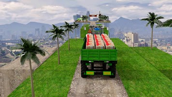 Farm Stunt: Heavy Tractor game imagem de tela 2