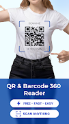 QR & Barcode 360 Reader captura de pantalla 1