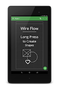 برنامه‌نما Wire Flow Wireframe Design عکس از صفحه