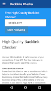 BackLinks Checker syot layar 5