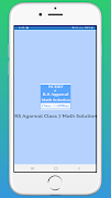 RS Aggarwal Class 7 Math Solution OFFLINE الملصق