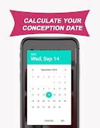 Conception Date Calculator App ảnh chụp màn hình 1