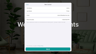 برنامه‌نما Spacebring Reception عکس از صفحه