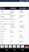 Irregular verbs скриншот 3