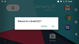 Reboot to LibreELEC постер