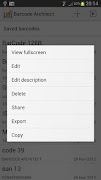 Barcode Architect screenshot 4