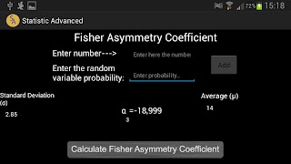 Statistic Advanced PRO تصوير الشاشة 2