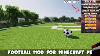 Football Mod in Minecraft MCPE screenshot 7