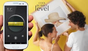 برنامه‌نما Cool Bubble Level (Clinometer) عکس از صفحه