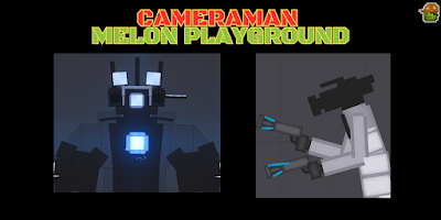 Cameraman Skibidi Mod Melon Cartaz