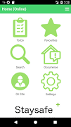 StaySafe app poster