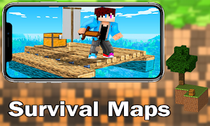 Survival Maps for Minecraft PE poster