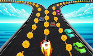 Road Rolling Ball ภาพหน้าจอ 4