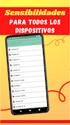 برنامه‌نما Sensibilidad FF عکس از صفحه