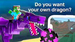 Dragon Mod Minecraft الملصق