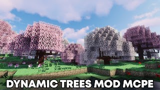 Dynamic Trees Mod MCPE स्क्रीनशॉट 1