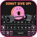 Cute Gym Donut Klavye Arkaplanı APK
