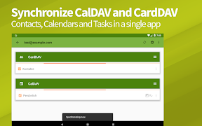 DAVx⁵ – CalDAV CardDAV WebDAV imagem de tela 7