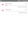 برنامه‌نما Cloud Storage عکس از صفحه