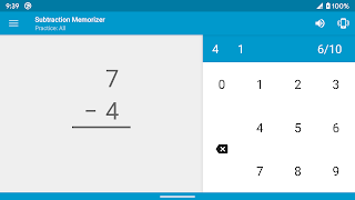 Subtraction Memorizer स्क्रीनशॉट 7
