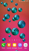 1 Schermata Space Bubbles Live Wallpaper