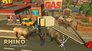 برنامه‌نما Rhino Simulator 3D عکس از صفحه