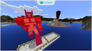 Transformers mod for Minecraft imagem de tela 6