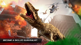 Dinosaur  Attack تصوير الشاشة 1