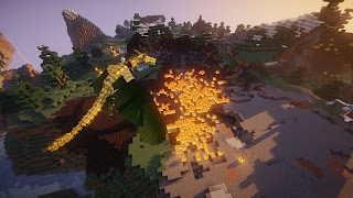 Ice Fire Dragon Minecraft Mod screenshot 2