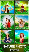 Nature Photo Frames & Editor اسکرین شاٹ 7