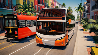 برنامه‌نما Bus Drive: Bus Simulator 3D عکس از صفحه