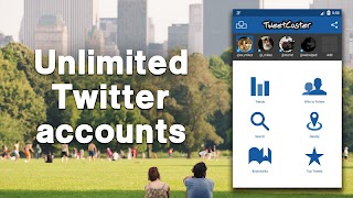 برنامه‌نما TweetCaster for Twitter عکس از صفحه