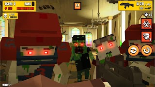 برنامه‌نما Pixel Zombie Hunter عکس از صفحه