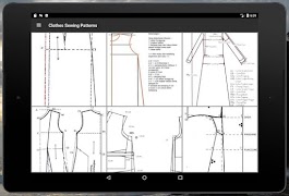 برنامهنما Clothes Sewing Patterns عکس از صفحه