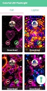 برنامه‌نما Colorful LED FlashLight عکس از صفحه