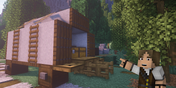 4 Schermata Wagon Mod for Minecraft