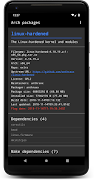 Arch packages screenshot 2