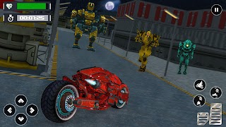 Ball Robot Transform Bike War اسکرین شاٹ 5