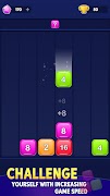 Drop Stack 2048: Merge Number syot layar 1