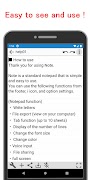 "Note - simple" It's a simple  screenshot 1