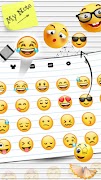 Sticky Notes Keyboard Theme স্ক্রিনশট 2