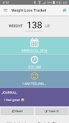 Weight Loss Tracker & Recorder poster