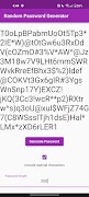 برنامه‌نما Random Password Generator عکس از صفحه