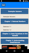 Class 8 Maths Solutions capture d'écran 1