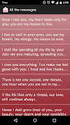 Love Messages SMS PRO screenshot 1