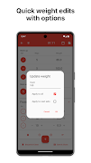 5x5 Workout Logger syot layar 2