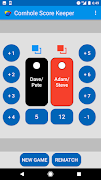برنامه‌نما Cornhole Score Keeper عکس از صفحه